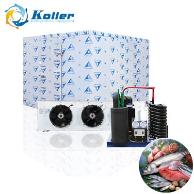 China Koller Ice Storage Cold Room For 12 Ton VCR30 Ice Cubes 4m*3m*2.5m for sale