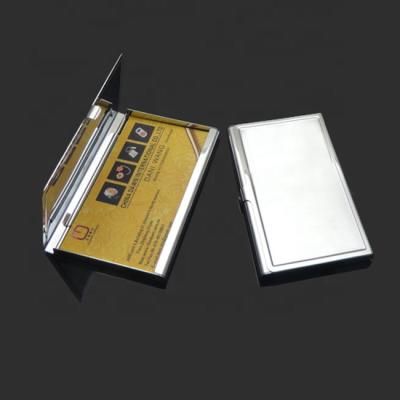 China Business Card Plain Metal Business Card Holder For Promotion CD-NCD for sale