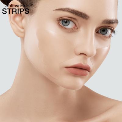 China Skin Care Wholesale Anti Wrinkle Anti Wrinkle Plant Collagen Facial Mask, Anti Line Mask Expression Package for sale