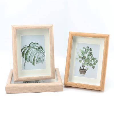 China Nice New Wooden Decorative Interesting Multi Colored Picture Frame Photo Picture Collage Frame Funny Drawing Frame for sale