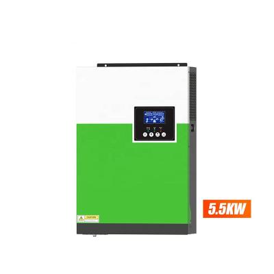 China -China Grid/Solar Battery Energy Storage System 5.5kw Solar Panel Hybrid Inverter In 482x290x113 Current for sale