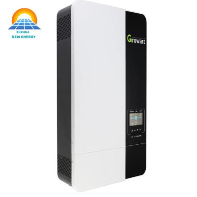 China Inverter Growatt 3500W MPPT Solar Inverter 80A Inverter With WiFi Module, MPPT Solar Controller Output AC220V Input Max 450V PV 520*420*222mm for sale