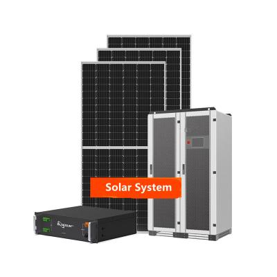 China Factory Supplier Commercial Competitive Price Solar Power Energy Storage System Hybrid Solar Power System for sale