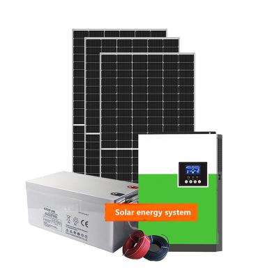 China Commercial high quality 5kw10kw home off-grid hybrid power supply solar power system with cheap price for sale