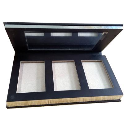 China Handmade Custom Empty Makeup Cardboard Eyeshadow Palette Wholesale Pick Your Own Colors Eyeshadow Private Label for sale