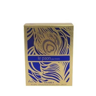 China New Saudi Arabia Perfume Recyclable Cosmetic Paper Packing Box For Man And Woman for sale