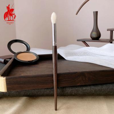 China Single Cosmetic Blending Brushes Customized Goat Hair Makeup Brush Fluffy Natural Eyeshadow Brush Eye Shadow Brush for sale