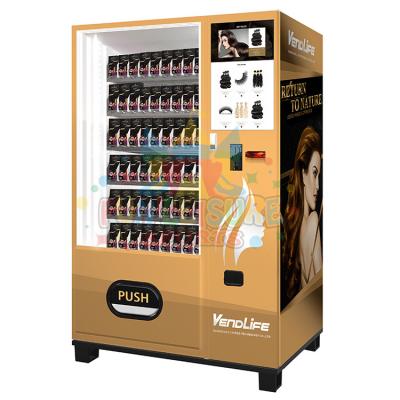 China Indoor Outdoor Entertainment Hot Selling For Beauty Item Eyelash Hair Makeup Lip Gloss Vending Machine for sale