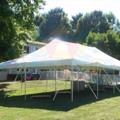 China Durable Outdoor Party Event Water Proof Canopy PVC Tent Frame Steel Frame Camping Tent for sale