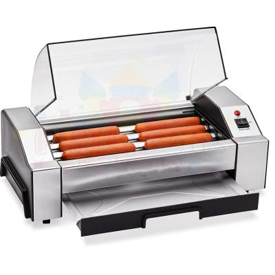 China With hot selling electric hot box corndog maker snack vending machine hot dog roll machine steamer heater and bun roll machine for sale