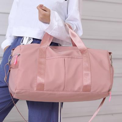 China Wholesale Women's Travel Yoga Handbag Fitness Package Dry and Wet Separate Handbag Trend Wholesale Yoga Swimming Travel Bag Training Gym Light Bag For Women for sale