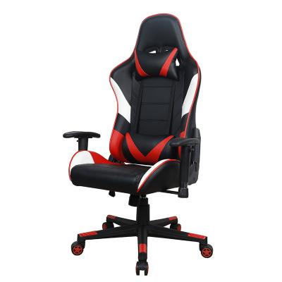 China (Size)Adjustable High Quality Gaming Chairs With Cup Holder And Led Music Simulator for sale