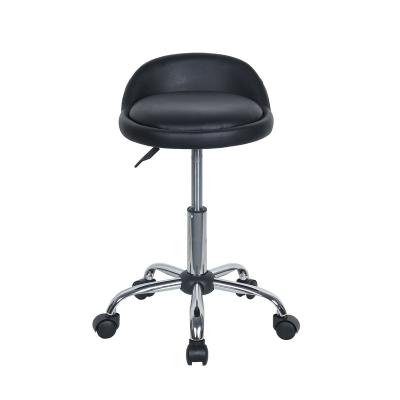 China Wahson Modern PU Leather Round Armless Seat Bar Stools Chairs Modern Bar Furniture Barberia for sale