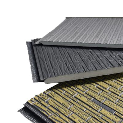 China Modern rock wool foam color steel sandwich panel for sale