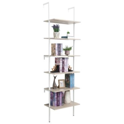 China Special Hot Selling Wood Home Decorative 6-layer Wall Storage Shelf Rack for sale