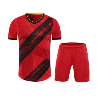 China Set 2020 2021 Club Polyester Soccer Jersey Thai Quality for sale