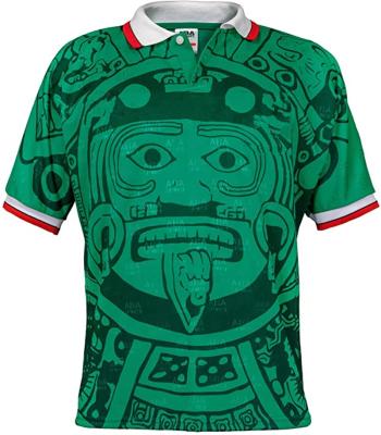 China Shirts & Major 1998 Retro Mexico Soccer Jerseys Soccer Camisetas World Cup Man Shirts for sale