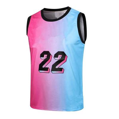 China Shirts & Tops Hot Selling Reversible Sports Wear Uniform High Quality Basketball Sublimation Basketball Uniform for sale