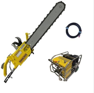 China Concrete High Quality DS12 Portable Hydraulic Hard Rock Cutting Diamond Chain Saw for farm for sale