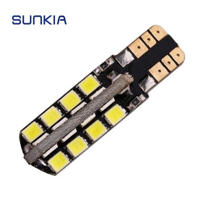 China Automobile lamp SUNKIA T10 2835 32SMD LED 194 light 168 w5w bulb clearance corner license plate truck tail light 12V DC auto styling for sale