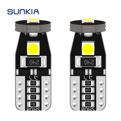 China T10 LED Car Light 3030 Auto Tail Side Bulb 3SMD Wedge Parking Dome Light W5W 192 Halogen Auto Styling 501 Marker Lamp for sale