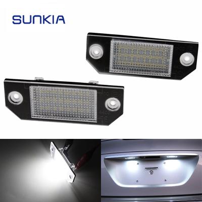 China SUNKIA LED License Plate Lamp With Interior Canbus For Ford Focus With E-Mark LPL-030701 for sale