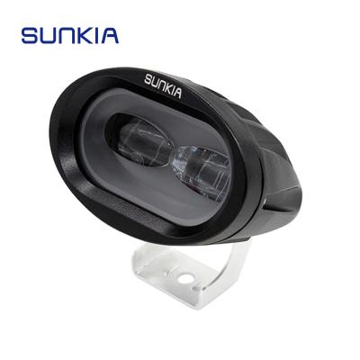 China SUNKIA 2000 Motorcycle LED Headlight 20W Auxiliary Lamps ML033 Lumen Spot Lamp Bicycle Off Road ATV 4WD Universal Driving Fog Light for sale