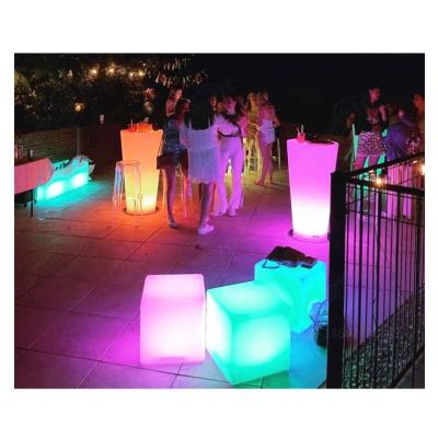 China Modern Decorative Lights Lighting RGB 40x40x40 Night Led Cube for sale