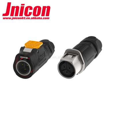 China Power Shenzhen Supplier Circular Metal Connector High Current DC Aviation Plug MJ16 3Pin Connector for sale