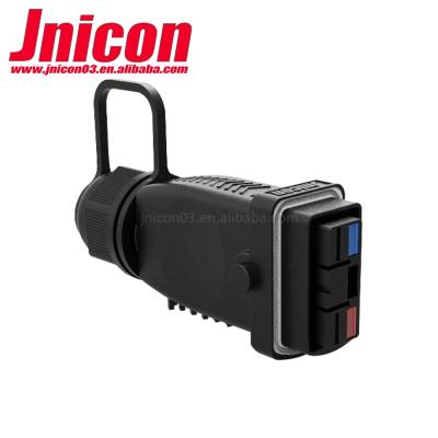 China Jnicon Dual Power Lock 5G Connector Battery Charger Metal Connector For 5G Base Sastion for sale