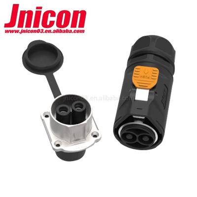 China Power Shenzhen Factory Connector Switch Locking DC High Current Solar Connector MJ32 OEM Waterproof High Voltage Connector for sale