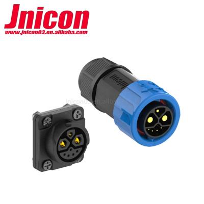 China Jnicon Engine Automotive Charging Port Port Discharge Waterproof Connector For Lithium Battery for sale