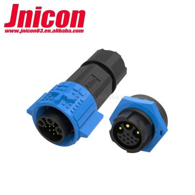 China Cable To Wire M19 3+9pin High Quality Waterproof Connector For Communication Monitoring Equipment for sale