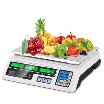 China Low Price Electronic Weight Function Capacity Weight Function Digital Scale Weight Scale Weight Scale Ali Baba With LED/LCD Display 40KG for sale