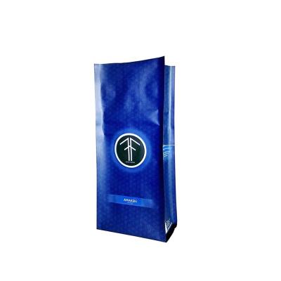 China Barrier 2.2 Pound Custom Supplier China Aluminum Foil Coffee Food Packaging Bag Flexible Design Side Pocket Digital Printing Resealable Gusset for sale