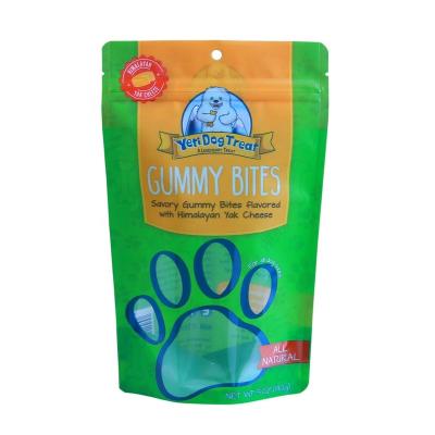 China Custom Barrier 24oz Dog Food Pouch Digital Printing Matte Logo Light Up Pouch Packaging Design Stand Up Pouch With Flexible Zipper Dean Bottom for sale