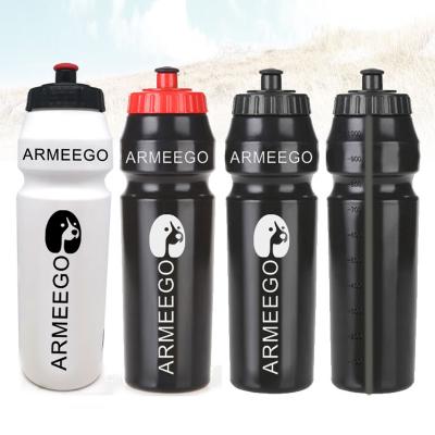 China ARMEEGO viable 28 oz colored bike bottle with push and pull cap BPA free comes with your logo for sale