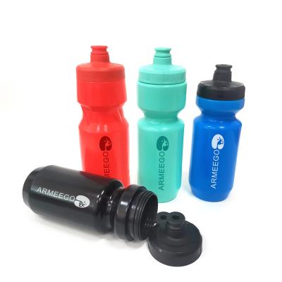 China ARMEEGO Bpa PP Viable Free Lid Cycling Football Squeeze Supplements Working Leakproof Water Bottle for sale