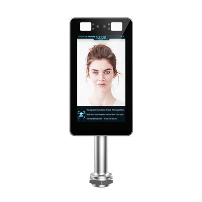 China High Quality 20000 Face Libraries Temperature Face Recognition Terminal Facial Recognition Terminal for sale