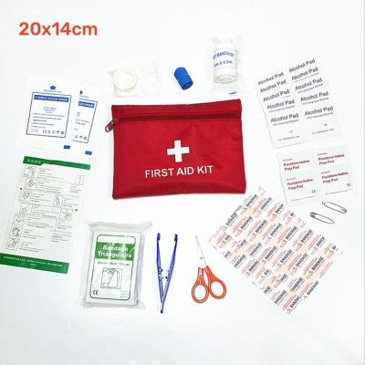 China Wedacraftz Mini First Aid Kit Multifunctional Trauma Survival Rescue Kit for Travel and Car Custom Logo for sale