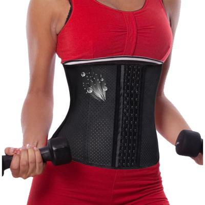 China Women Waist Trainer Corset Body Shaper Antibacterial Latex Plus Waist Belt Underbust Corsets For Wedding Postnatal Weight Loss Recovey Sports for sale