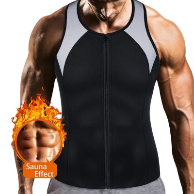 China Antibacterial Mens Neoprene Sauna Shaper Sweat Vest for sale