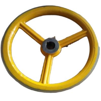 China Traditional LG SIGMA Escalator Pulley, Escalator Parts Handrail PU Drive Pulley Escalator Roller DSA2002200A THREE LEGS for sale