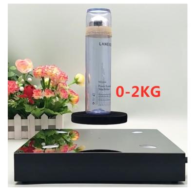 China square base magnetic levitation  bottom 2kg bottle shoes display stands for sale