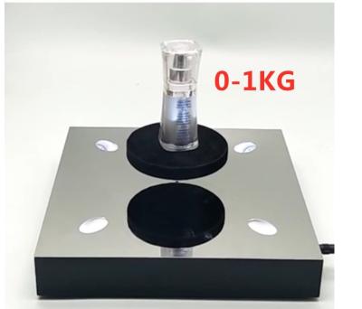 China square base magnetic levitation bottom 1kg display stand for bottle shoes for sale