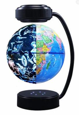 China Magnetic Levitation Floating Globe Constellation Light Desk Lamp Decor Toy 6inch or 8inch for sale