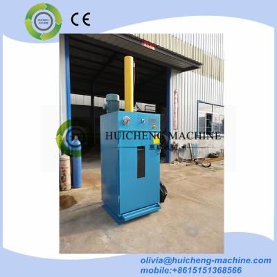 China Metal Drum Barrel Baler,Waste Metal Oil Drum Compressor/Resource Recycling Processing Drum Crusher Balers for sale