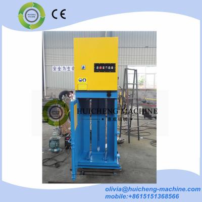 China vertical baling compacting rubbish press machine/ Scrap Paper small trash compactor/on board press machine for sale