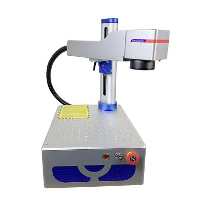 China 20W 30w stainless steel jpt mopa color fiber laser marking machine air cooled price for sale