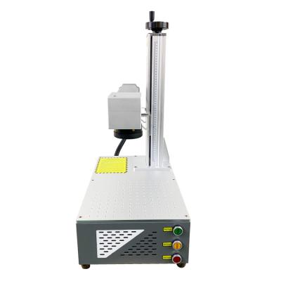 China air cooled low price portable optical fiber laser marking machine for metal for sale